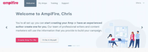 Ampifire 2.0 content wizard