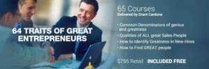 Grant Cardone University Review 64 Traits of great entrepreneurs