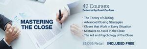 Grant Cardone University Review Mastering the close