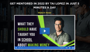 Tai Lopez 5 minute mentor review